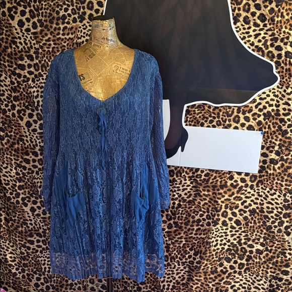 Pretty Angel Whimsygoth fairycore BUNDLE Large One Size dress, sweater, scarf - Picture 6 of 9